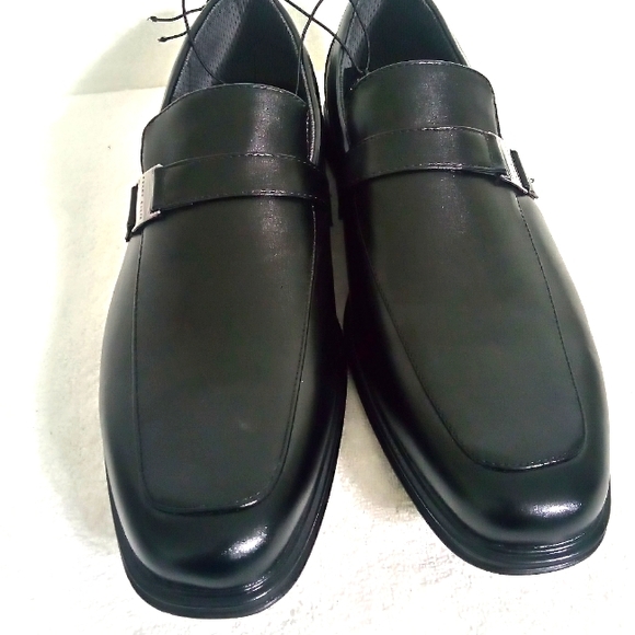 PERRY ELLIS MEN'S JUSTIN LOAFER | SIZE 11.5 | BLACK - Picture 2 of 11